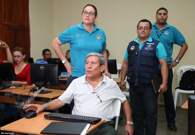 Afinan en La Paz Centro capacidad de respuesta ante emergencias